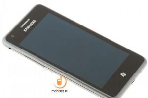 Обзор смартфона Samsung Omnia M (S7530): Windows-гость в Android-царстве Телефон самсунг омния м s7530